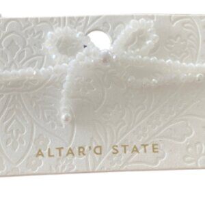 Altar'd State White Bracelet -Brand New
